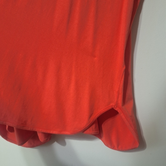 Papillon Bamboo Open Front Batwing Cardigan Orange Red Medium - Picture 4 of 8